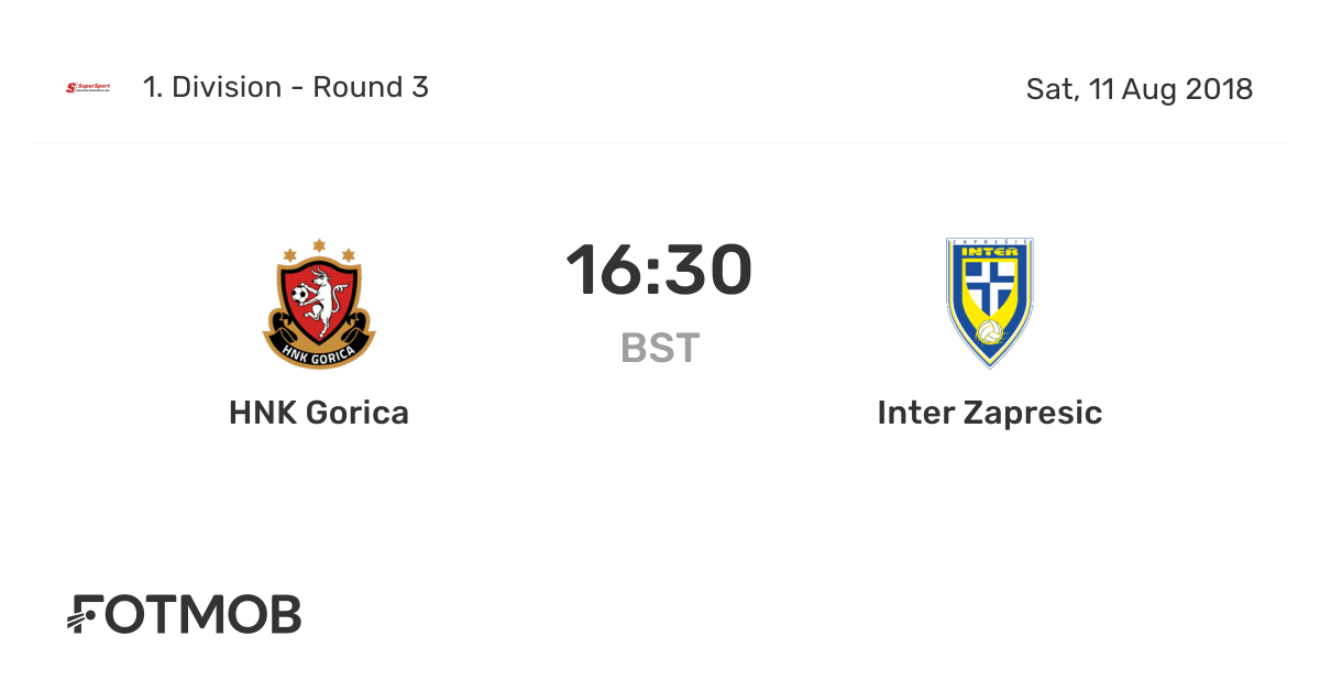 HNK Gorica vs. HNK CIbalia