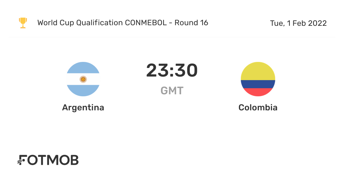 Argentina vs Colombia - live score, predicted lineups and H2H stats.