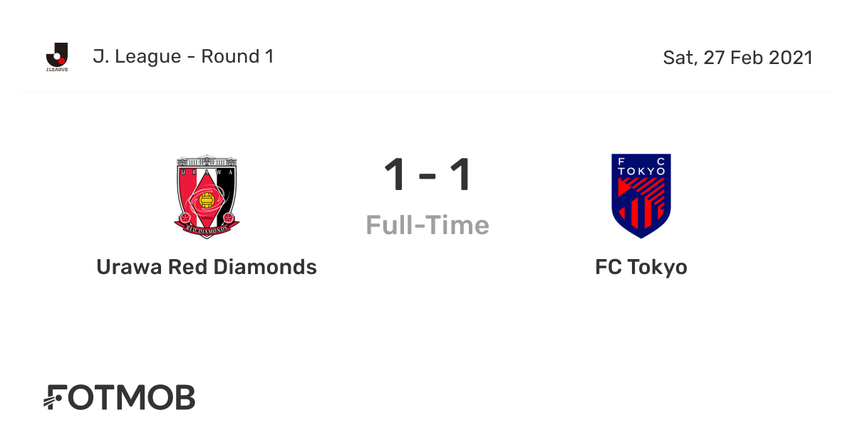 Urawa Red Diamonds vs FC Tokyo live score, predicted lineups and H2H