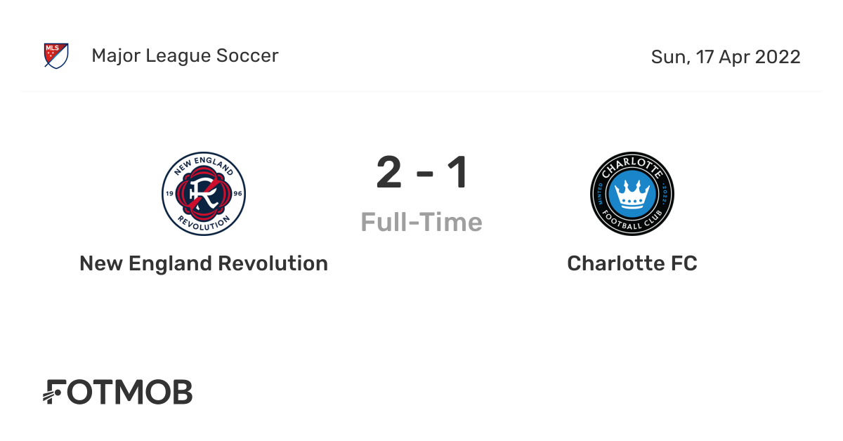 Match Preview: Charlotte FC at New England Revolution
