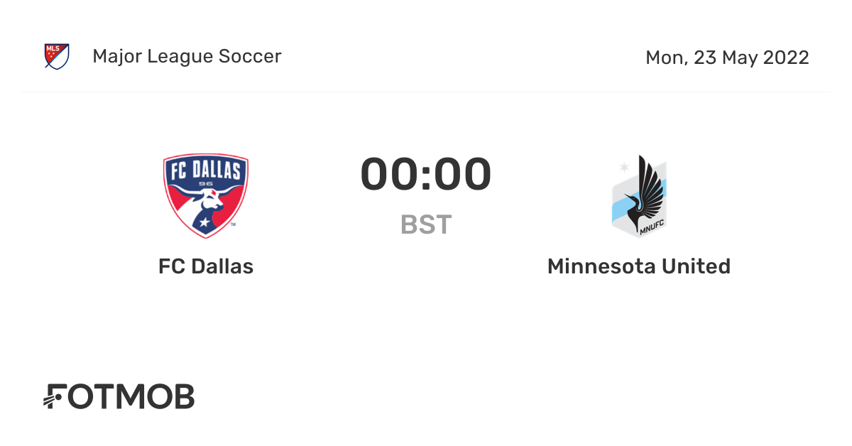 FC Dallas vs Minnesota United live score, predicted lineups and H2H