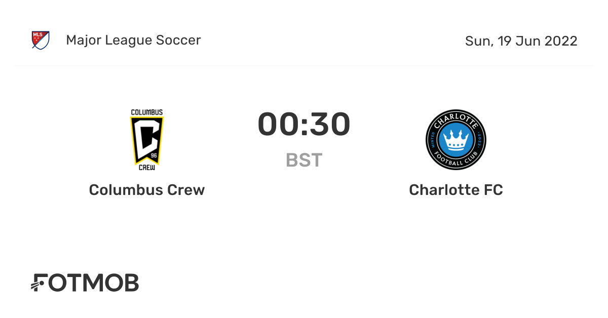 Columbus Crew roster vs. Charlotte FC suspended game