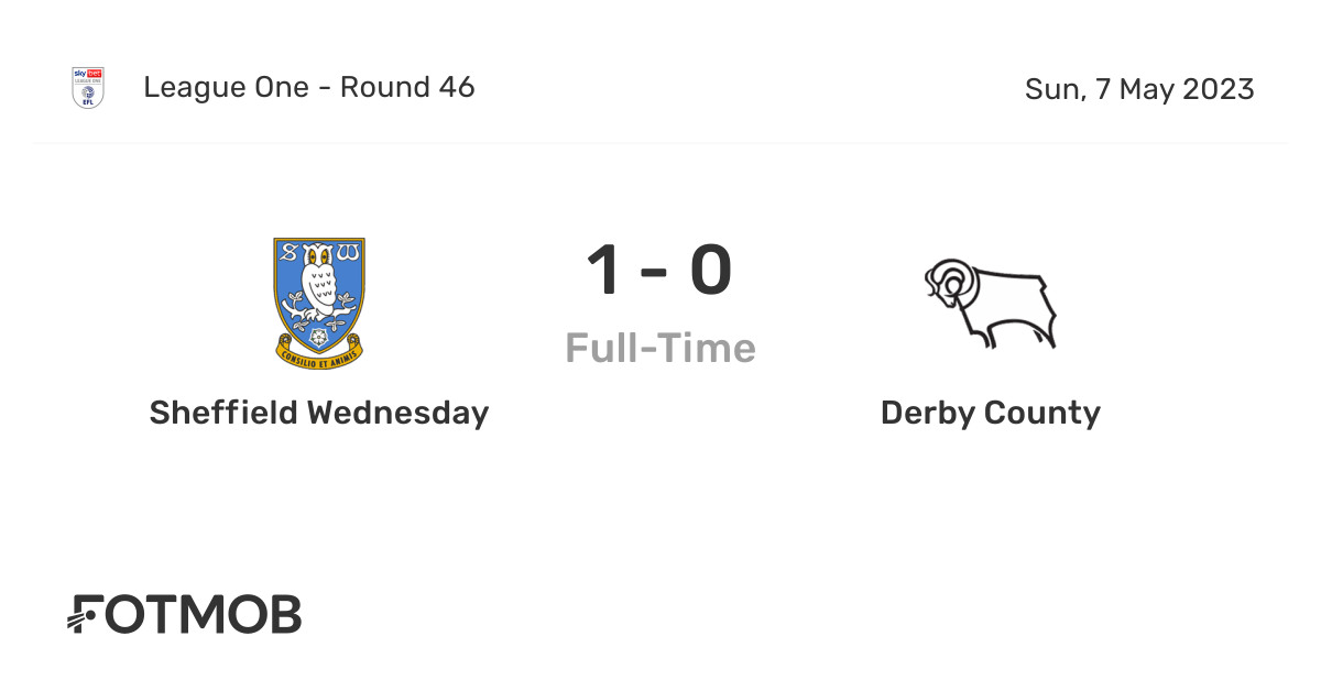 Sheffield Wednesday vs Derby County live score, predicted lineups and