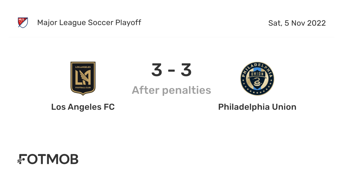 LAFC 3-3 Philadelphia Union summary: score, goals, highlights