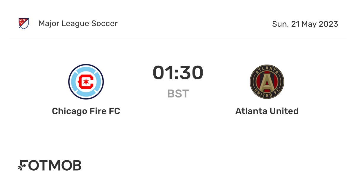 Chicago Fire FC vs Atlanta United FC 5/20/2023 Picks Predictions