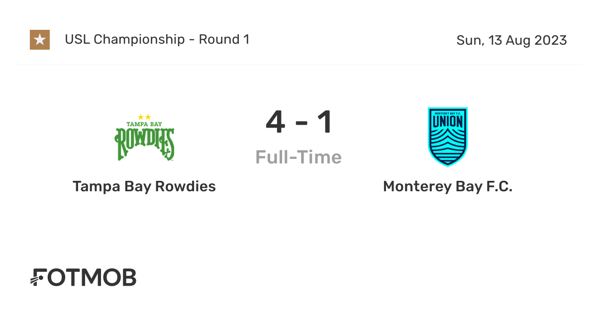 Tampa Bay Rowdies Scores, Stats and Highlights - ESPN