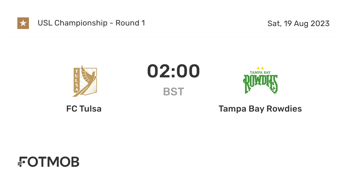 Tampa Bay Rowdies eFootball 2022 Stats