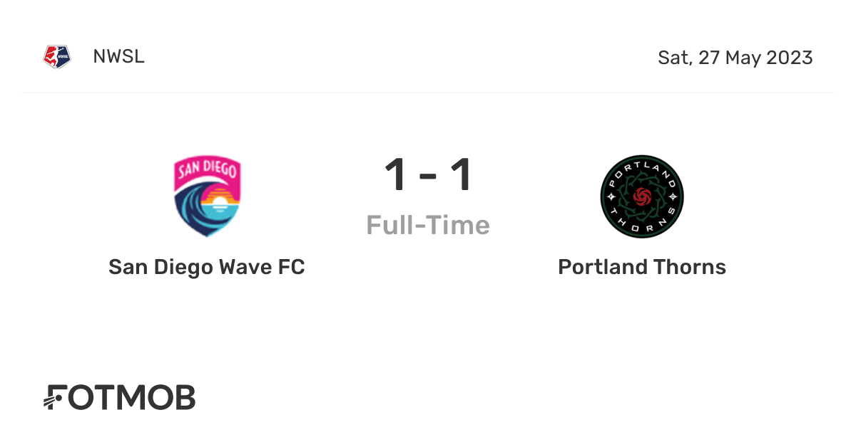 Portland Thorns 1, San Diego Wave FC 0 in NWSL Challenge Cup: Live