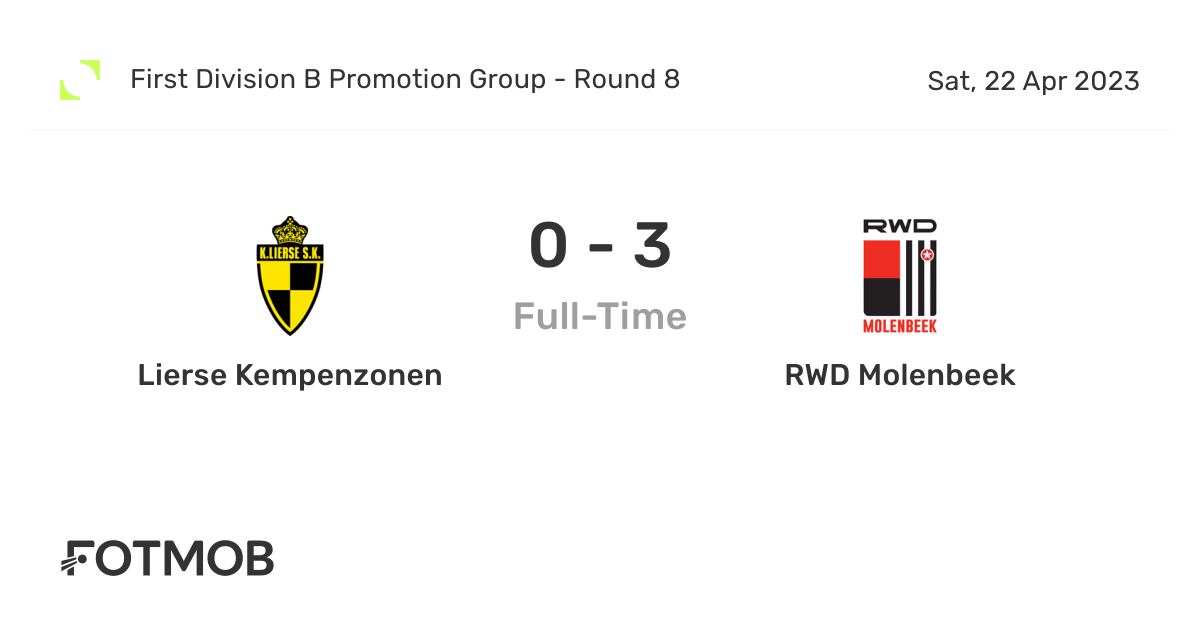 RWD Molenbeek 47 vs Waasland-Beveren: Live Score, Stream and H2H