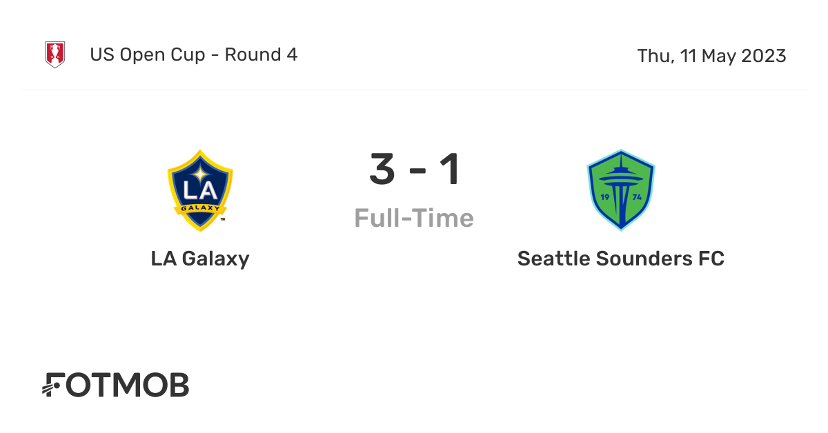 U.S. Open Cup: LA Galaxy vs. Seattle Sounders FC