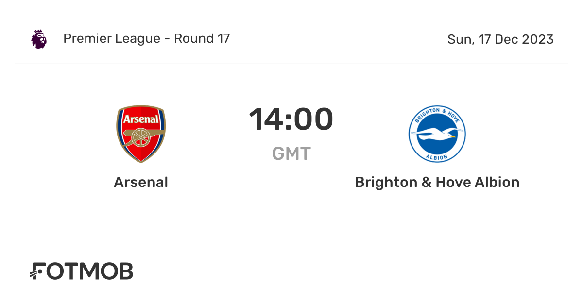 ARSENAL X BRIGHTON E HAVE ALBIAN AO VIVO PREMIER LEAGUE 2023