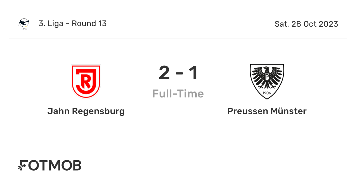 SSV Jahn Regensburg Scores, Stats and Highlights - ESPN