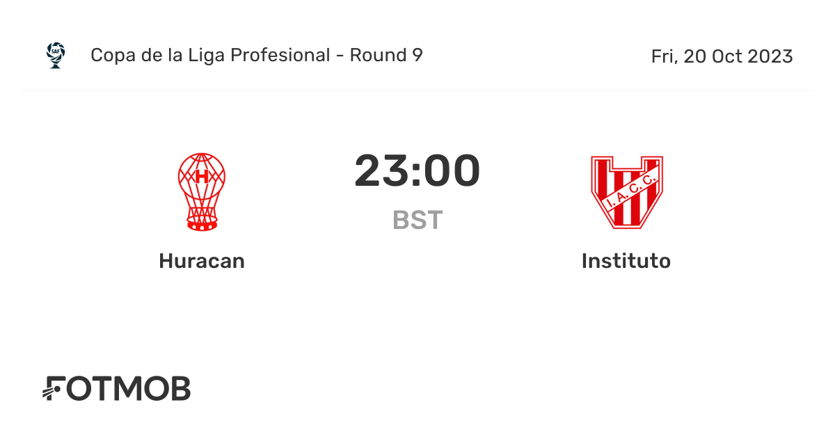 Instituto vs Huracán Match Preview