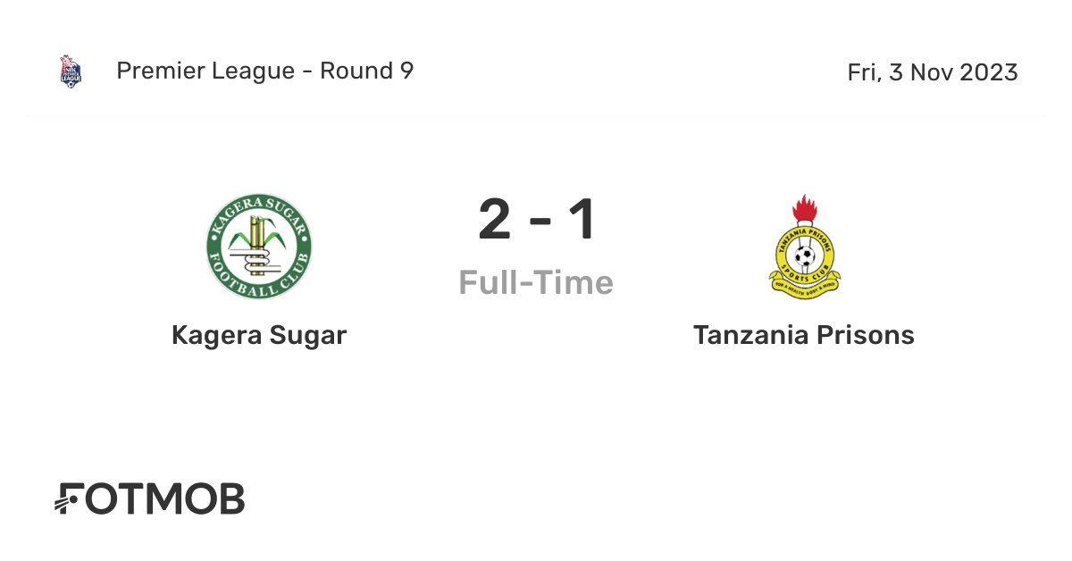 Tanzania - Tanzania Prisons - Results, fixtures, squad, statistics