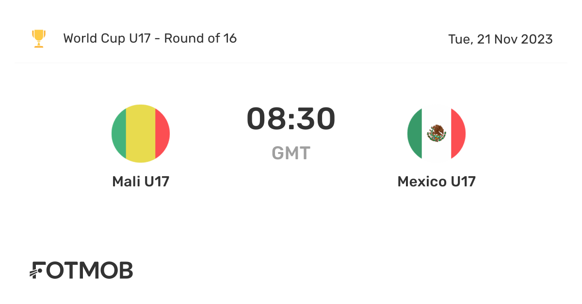 Mali v Mexico, Round of 16