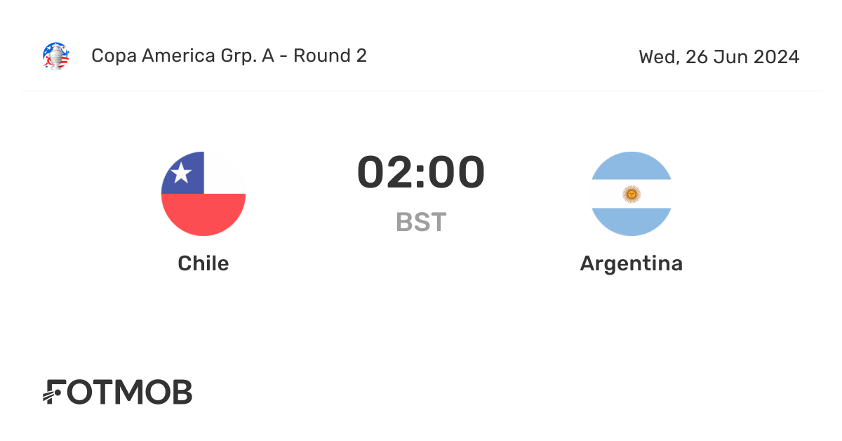 Chile vs argentina live